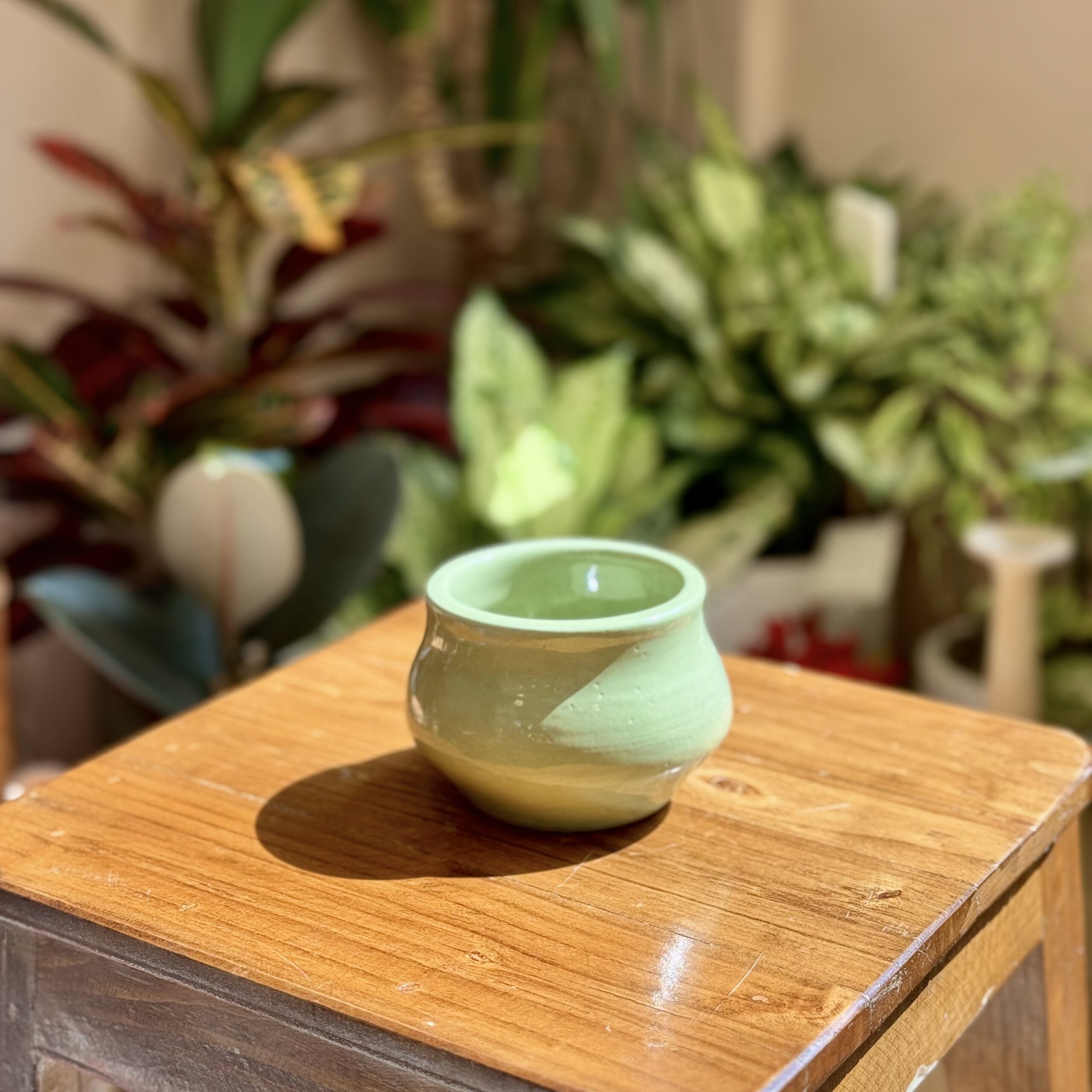 کلاس سفالگری با چرخ